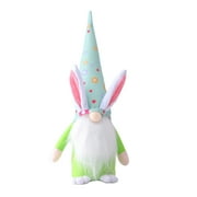 3 Pcs Easter Gnomes Decorations, Easter Bunny Gnome Plush Doll with Bunny Hat, Easter Cartoon Handmade Gnome Decor, Easter Decorations for The Home Ornaments
